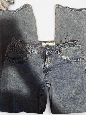 Women's Boot Cut Jeans in Faded Blue